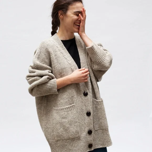 Babaa Cardigan No 17 mist - Picture 11 of 13